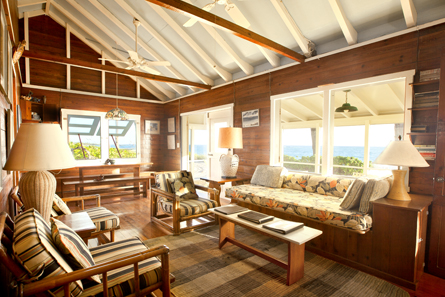 Main living area in Seagrape.