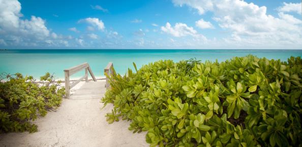 Both Seagrape and Palmetto cottages have private access to Long Bay Beach.